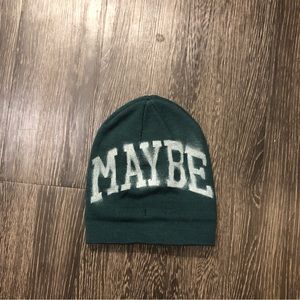 Maybe Streetwear Stencil beanie